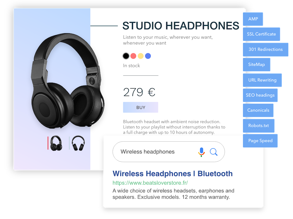 studio headphones seo