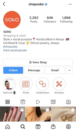 soko instagram