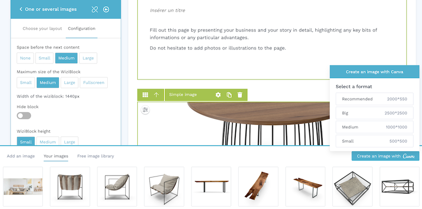 canva wizishop