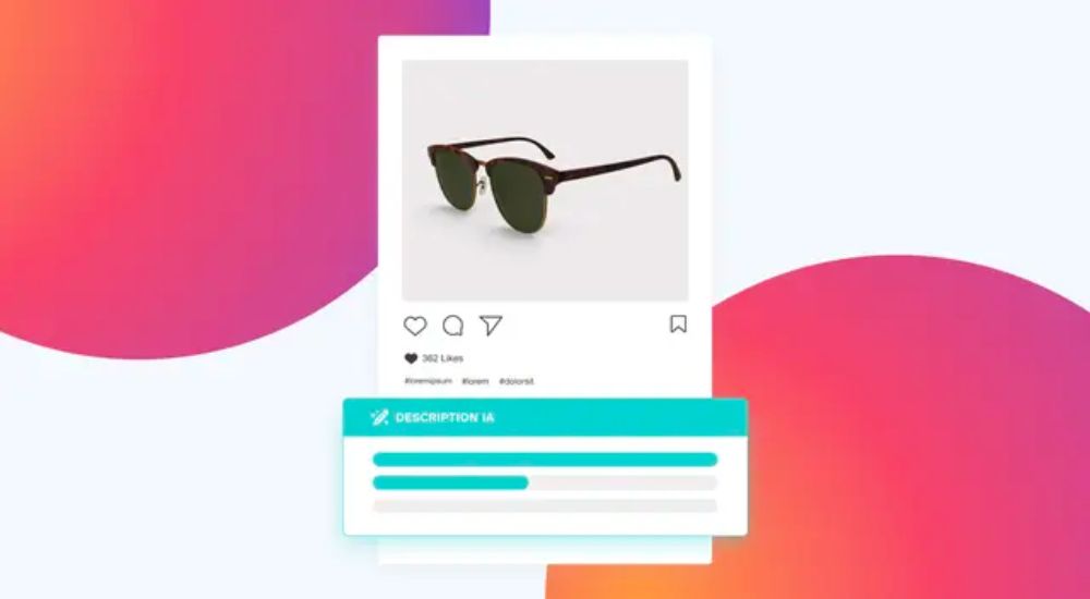 instagram description ai