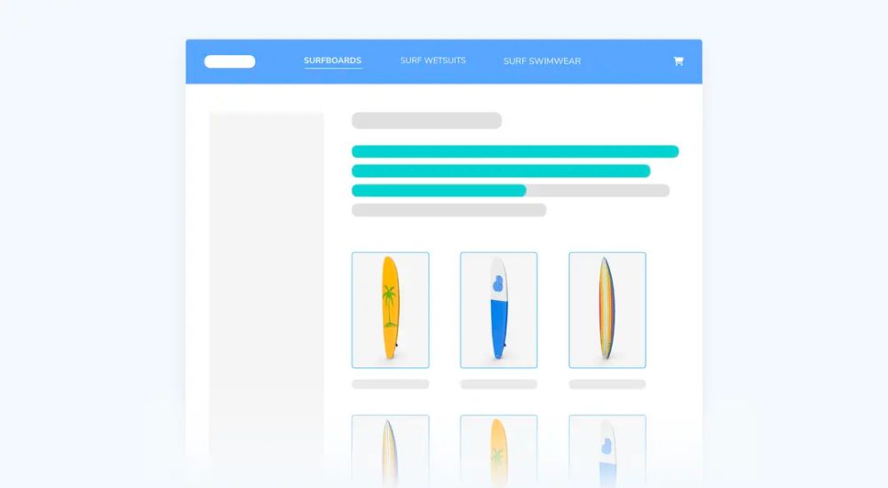 page category description ai