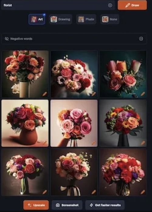 examples of images created by Craiyon