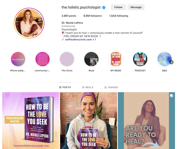 theholisticpsychologist selfhealerscircle service instagram