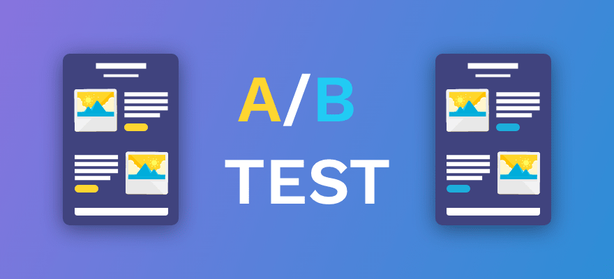 a b test