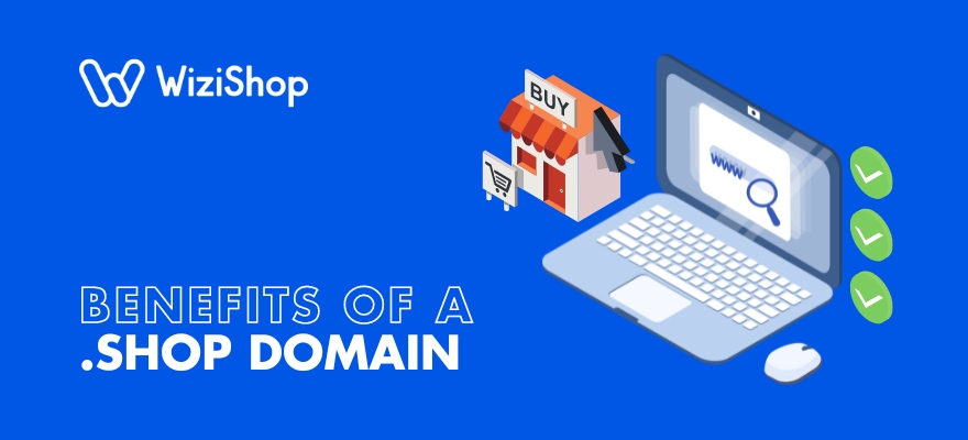 What are the benefits of a .shop domain for your ecommerce website?