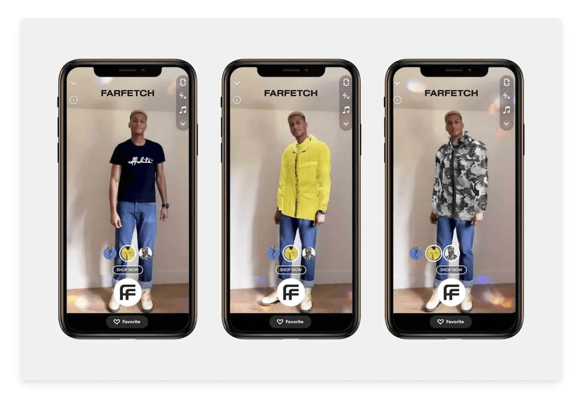 farfetch augmented reality
