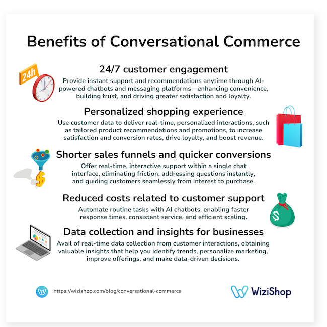 benefits of conversational commerce
