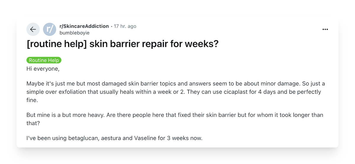 reddit skincareaddiction