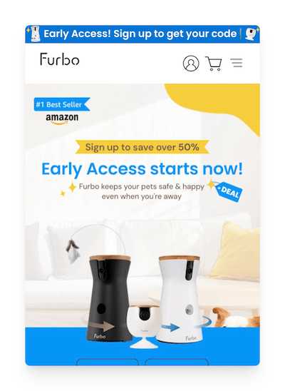 furbo mobile site