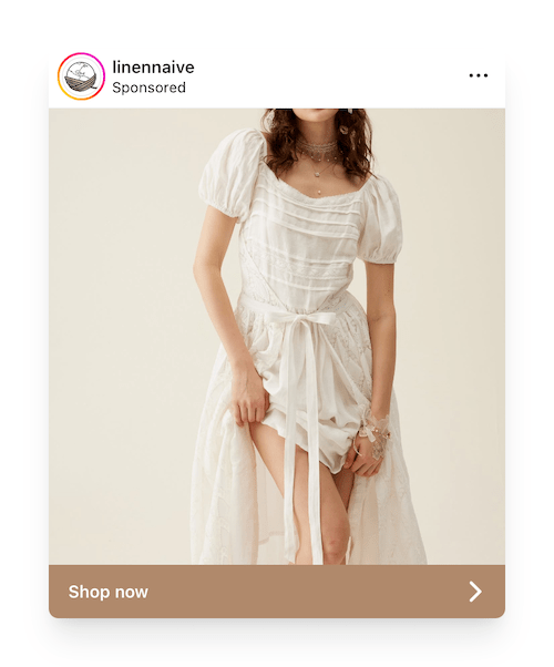 linennaive instagram ad