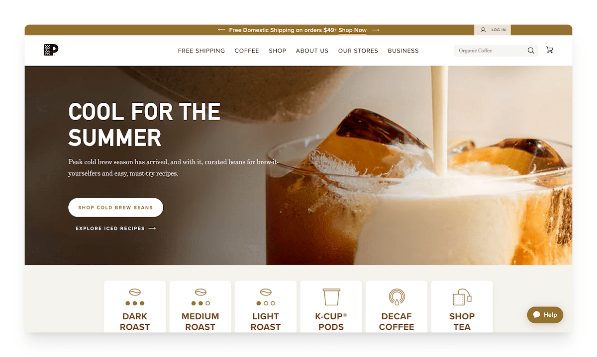 peets coffee