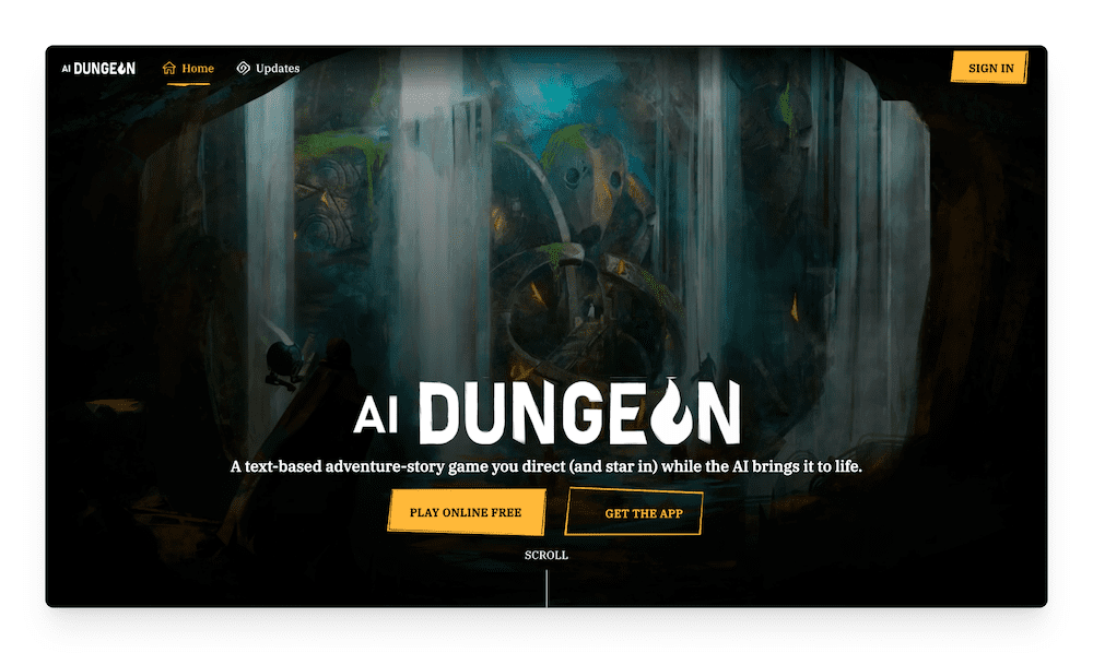 ai dungeon
