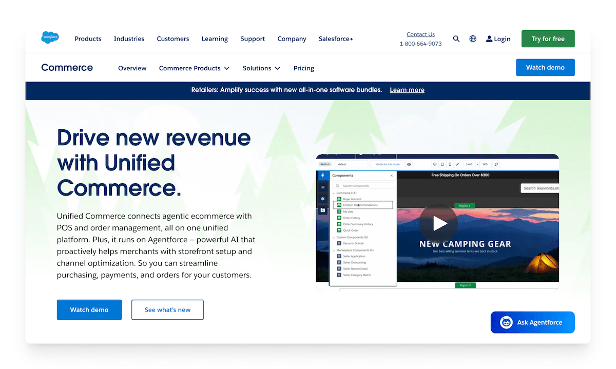 salesforce commerce ecommerce platform