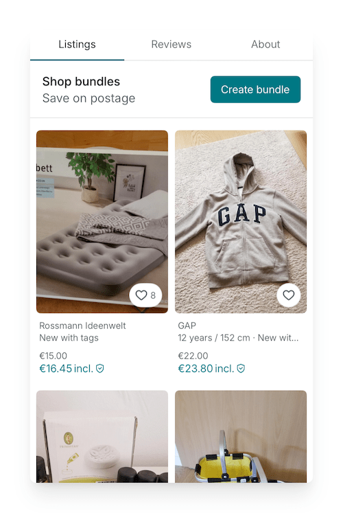vinted listings