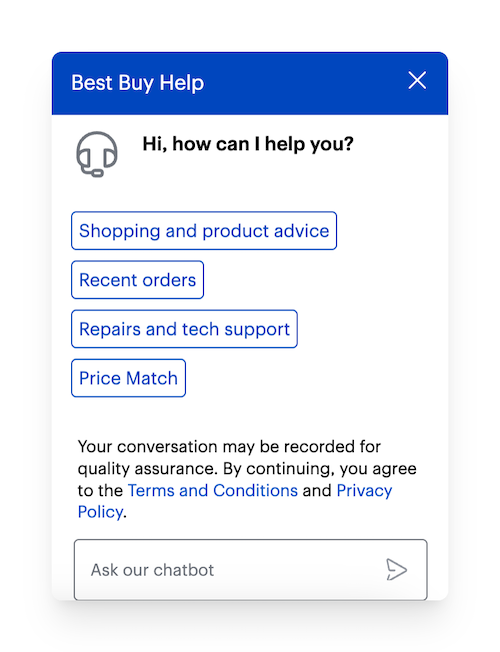 best buy chatbot