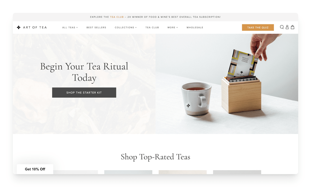 art of tea