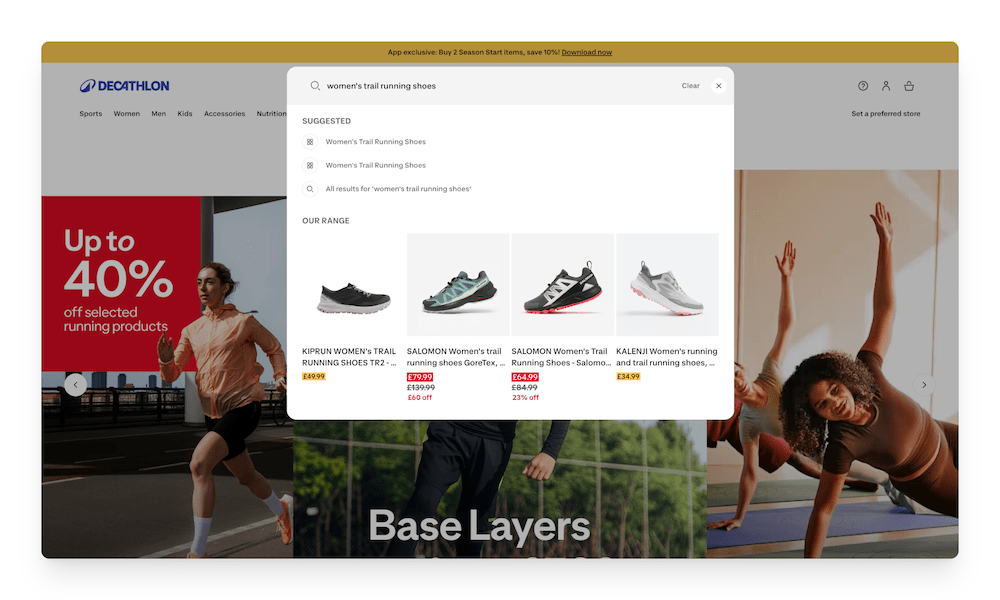 womens trail running shoes on decathlon