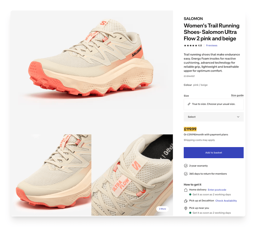 decathlon product description