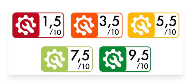french repairability index