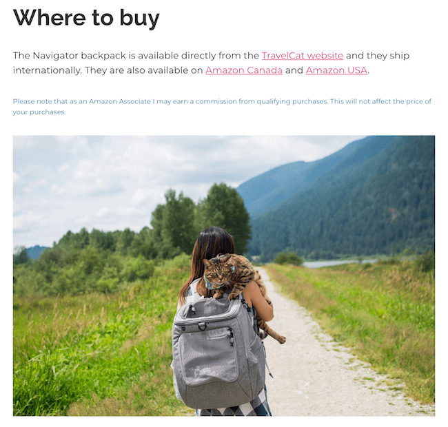 Travel Cat Navigator backpack review by Theoretically Teddy