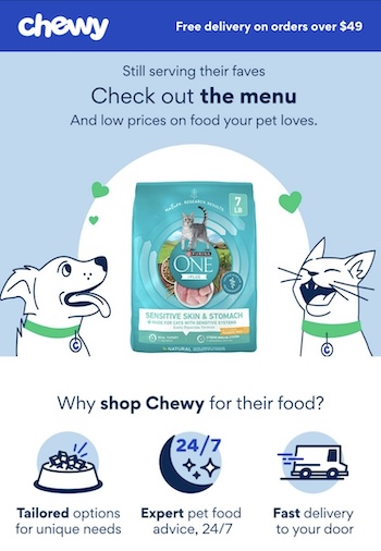 Chewy email
