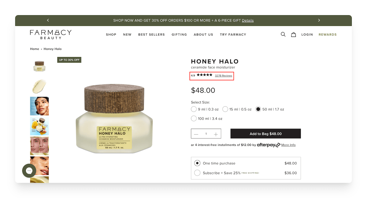 product reviews for Honey Halo Honey Farmacy Beauty