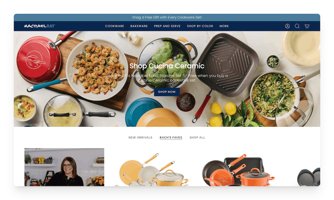 Rachael Ray website