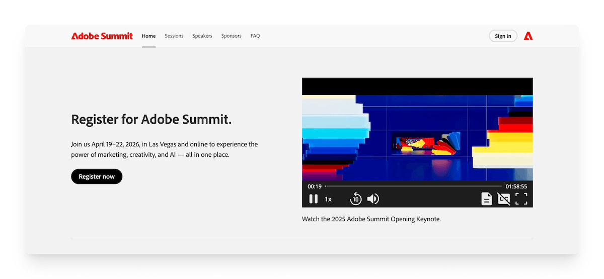 Adobe Summit 2026