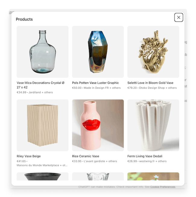 ChatGPT agentic commerce