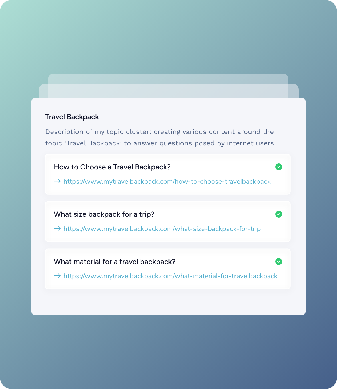 A technique with many advantages