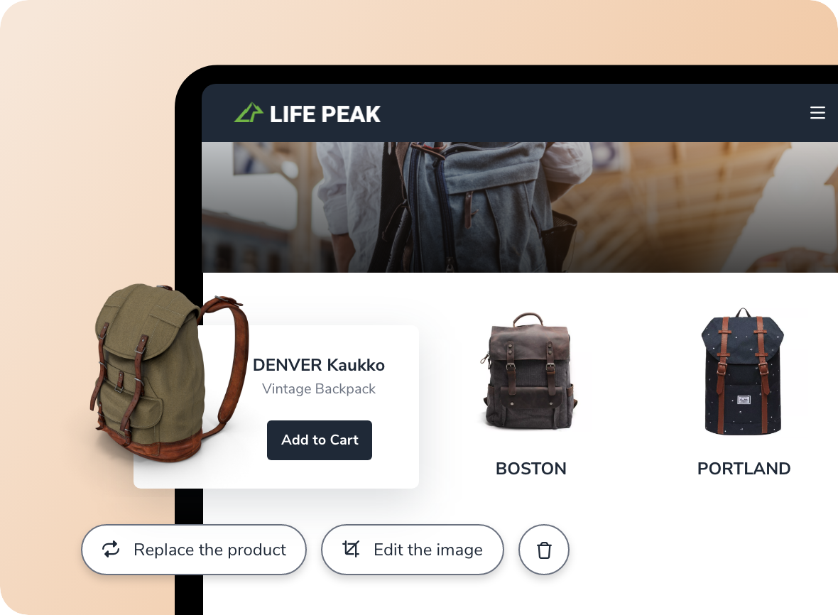 An infinite number of layouts