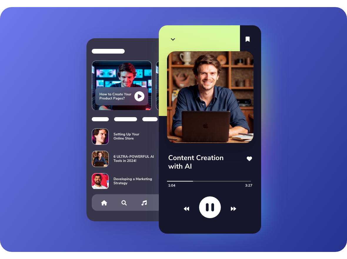 A complete video training module